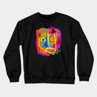 BIRDS ON THE HEAD Crewneck Sweatshirt